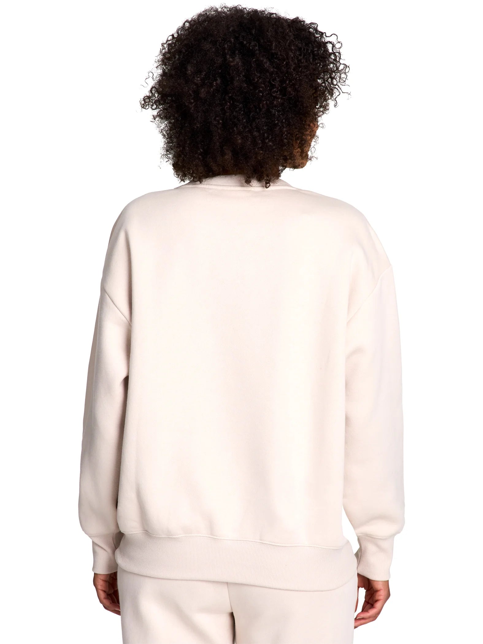 Women'S and Women'S plus Weekender Oversized Crewneck, Sizes XS-4X