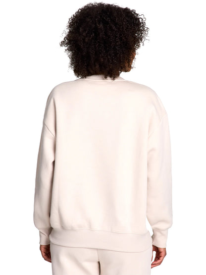 Women'S and Women'S plus Weekender Oversized Crewneck, Sizes XS-4X
